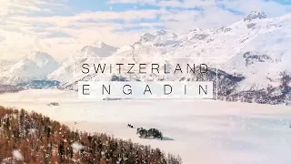 Winter in Engadin, Switzerland – Cinematic Drone Footage in 4K
