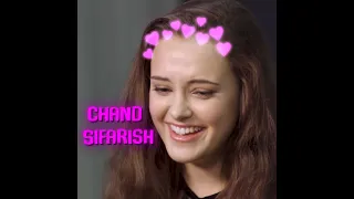 Chand Sifarish | Katherine Langford Whatsapp status | Hannah Baker |  #hannahbaker #katherine #shots