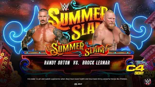 Randy Orton vs Brock Lesnar Full match | WWE 2K23