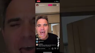 Robbie Williams live ig 04 02 2021 h.9,32