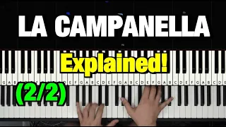 HOW TO PLAY - LISZT - LA CAMPANELLA (PIANO TUTORIAL LESSON) (Part 2 of 2)