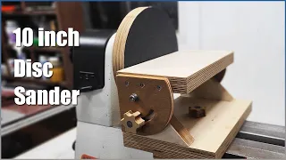 Making a 10 inch Disc Sander for a Lathe || DIY Disc Sander || Woodworking