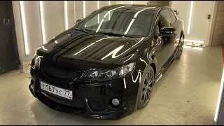 KIA CERATO KOUP I ВЫХЛОПНАЯ СИСТЕМА ELEMENTO + MAGNAFLOW + AKRAPOVIC