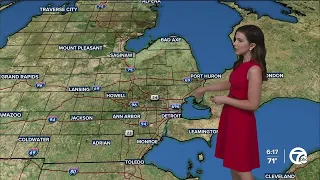 Showers and t-storms return