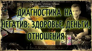 Диагностика на негатив🧿️здоровье, деньги, отношения, личная жизнь🔥Таро онлайн✨Гадание онлайн #таро