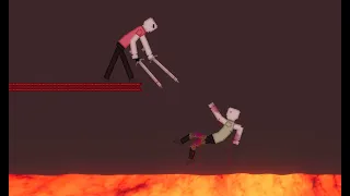 Humans Fight Each Other Above Lava In People Playground (7)