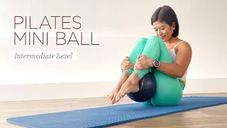 60 min Pilates Mini Ball | Intermediate Pilates Workout