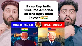 India 2050 vs USA 2050 - Country Comparison | United States vs India 2050 Comparison | Pak react