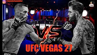 UFC VEGAS 27 Garbrandt VS Font Full card breakdown predictions & betting + Nick Diaz & Tyson Fury