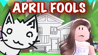 WHAT IS THIS?! Adopt Me *NEW* April Fools Update!