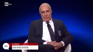 Gian Piero Ventura (Pantani) scettico sul valore della sua Italia - Quelli che il calcio 22/10/2017