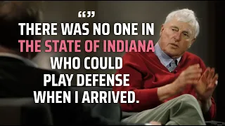 Bob Knight on how "Scared To Death" Indiana Basketball Players Became Great during March Madness