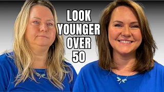 Hair Mistakes That Age You Faster: Thin/Fine Hair Makeover Before And After
