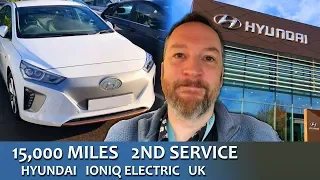 15000 Mile Second Service UK Hyundai IONIQ Electric