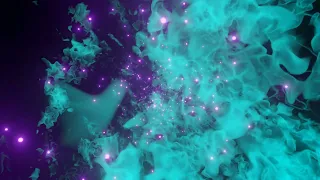 Abstract Background Video 4k Green Teal Purple Pink Bokeh Nebula Tunnel VJ LOOP NEON ASMR Calm