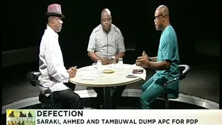 Journalists' Hangout 1st August, 2018 | Defection-Saraki, Ahmed, Tambuwal dump APC  for PDP