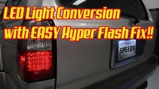 LED Conversion and Hyper Flash Fix