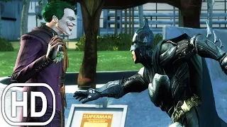 Justice League Joker Nukes Metropolis almost Scene - Injustice
