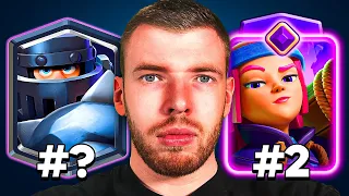 😱🏆ALLE 114 KARTEN in CLASH ROYALE BEWERTEN! | Welche ist die beste? | Clash Royale Deutsch