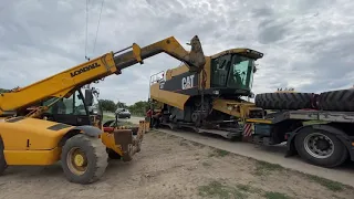 54300$ Cat  Lexion 470 из США в Херсон Claas