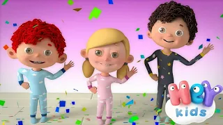 Looby Loo nursery rhyme + more  Dance Songs for Kids 🎉 HeyKids & Kids Song