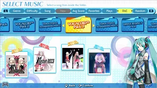 Vocaloid Pack 3 DLC overview for Groove Coaster Wai Wai Party!!!!