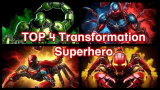Epic Superhero DC X Marvel Transformation #superherotransformation #dc #marvel #dccomics #spiderman