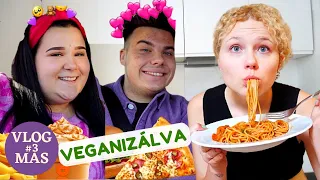 BARBI ÉS ANDRIS Tiktok Randi VEGANIZÁLVA! -VLOGMAS 3