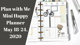 Plan with Me- Mini Happy Planner- May 18-24, 2020