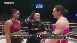 Gabi Garcia Vs Barbara Nepomuceno Fight Video Hd