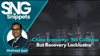 China Economy: 'No Collapse But Recovery Lacklustre'