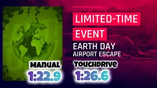 Asphalt 9 • Earth day • Manual 1:22.9 • Touchdrive 1:26.6 • Citroen GT • Airport escape