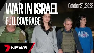 Israel Hamas Latest News | October 21, 2023 | 7 News Australia