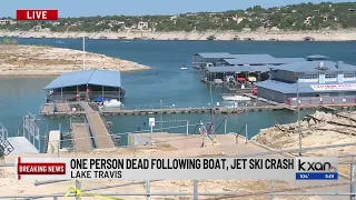 1 dead following boat, jet ski crash on Lake Travis Sunday