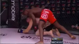 Anthony Johnson vs  D J  Linderman amazing ko