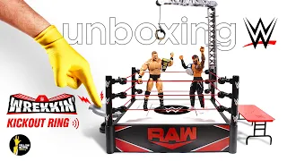 WWE Kickout Ring Wrekkin Playset 🔥🔥| Brock Lesnar vs. Jimmy Uso