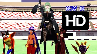 (SSBU MMD) Byleth is in Smash Guys; HD Remaster