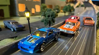 hot wheels DieCast car racing / top of the A class list race. Best times and overtakes! Series 7