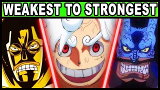 ALL 12 MYTHICAL ZOANS EXPLAINED AND RANKED! Every Mythical Zoan Devil Fruit User in One Piece