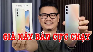 Mở hộp Galaxy A34 : GIÁ NÀY LIỆU CÓ BÁN SIÊU CHẠY?