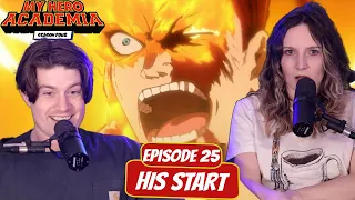 ENDEAVOR GOES PLUS ULTRA! | My Hero Academia Season 4 Wife Reaction | Ep 4x25 “His Start”