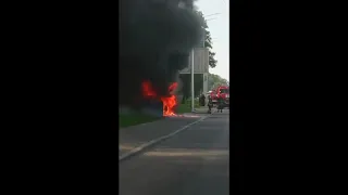 Столичні рятувальники ліквідували загоряння в тракторі