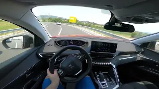 2022 Peugeot 5008 Allure pack [1.5 Blue HDI 130 HP Eat8] -  POV Test drive by Supergimm45