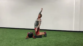 Suple ball slam -  improve sit up