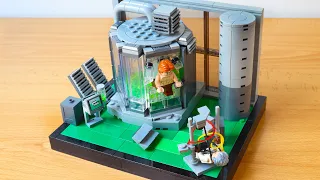 Lego SPIDERMAN 1 - Norman Osborn becomes the Green Goblin - Diorama 2/9