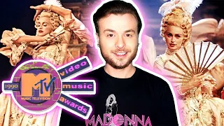 Madonna - Vogue (Live MTV VMA's 1990) [REACTION]