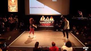 Instinct Battle 2017   1/8 Finale Pop   Poppin Prince Vs Nisa