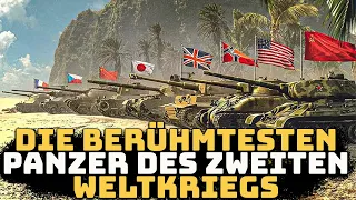 Die Berühmtesten Panzer des Zweiten Weltkriegs - WWII Trivia - Historische Kuriositäten