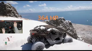 Snow In Forza HOrizon 5!! - Steering wheel + Shifter