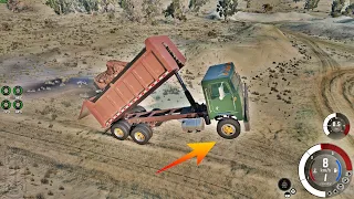 I went to load stones and it went bad in the truck! BeamNG.drive